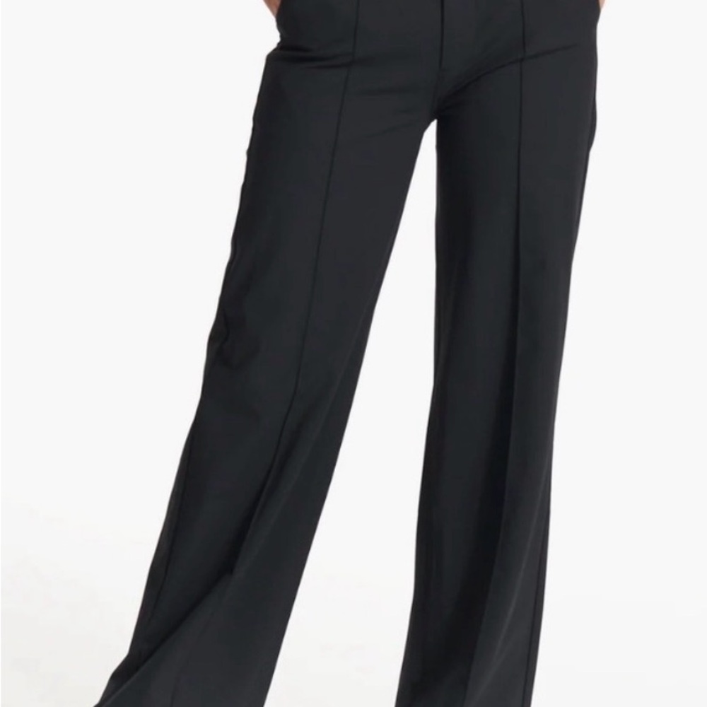 Vuori Meta Wide Leg Black Pants